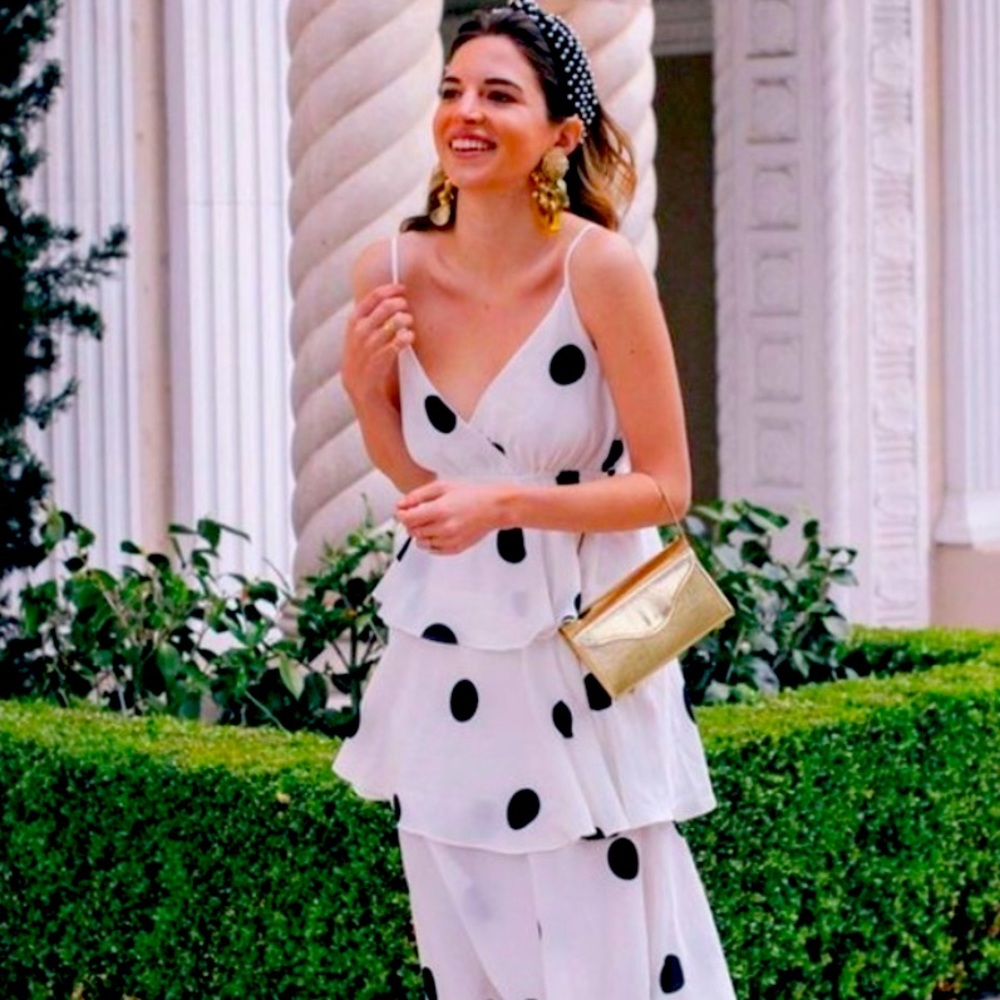 OPT (One Pretty Time) Classic Tiered dress